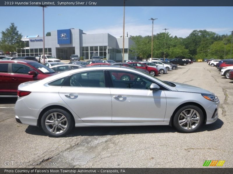 Symphony Silver / Gray 2019 Hyundai Sonata Limited