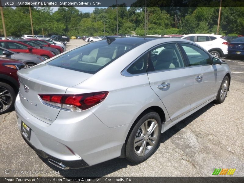 Symphony Silver / Gray 2019 Hyundai Sonata Limited