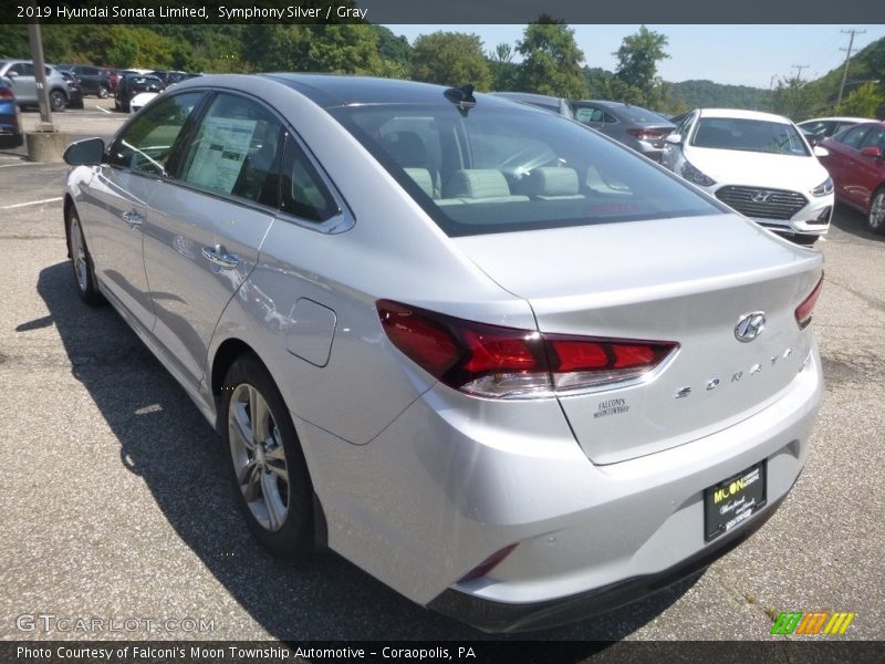 Symphony Silver / Gray 2019 Hyundai Sonata Limited