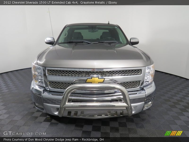 Graystone Metallic / Ebony 2012 Chevrolet Silverado 1500 LT Extended Cab 4x4