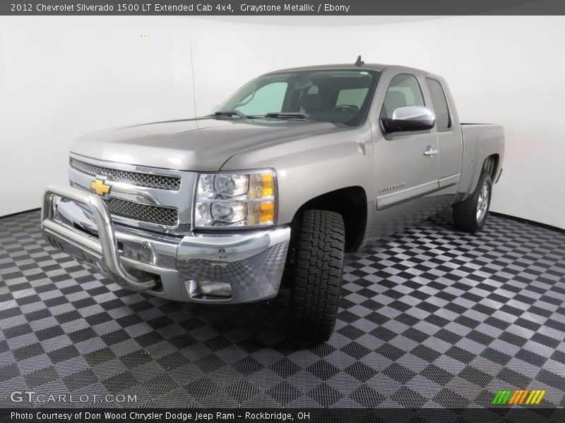 Graystone Metallic / Ebony 2012 Chevrolet Silverado 1500 LT Extended Cab 4x4