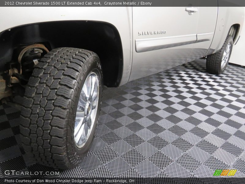 Graystone Metallic / Ebony 2012 Chevrolet Silverado 1500 LT Extended Cab 4x4