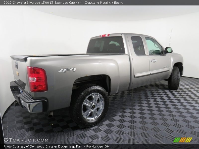 Graystone Metallic / Ebony 2012 Chevrolet Silverado 1500 LT Extended Cab 4x4