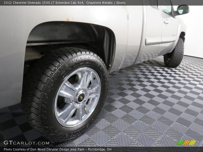 Graystone Metallic / Ebony 2012 Chevrolet Silverado 1500 LT Extended Cab 4x4