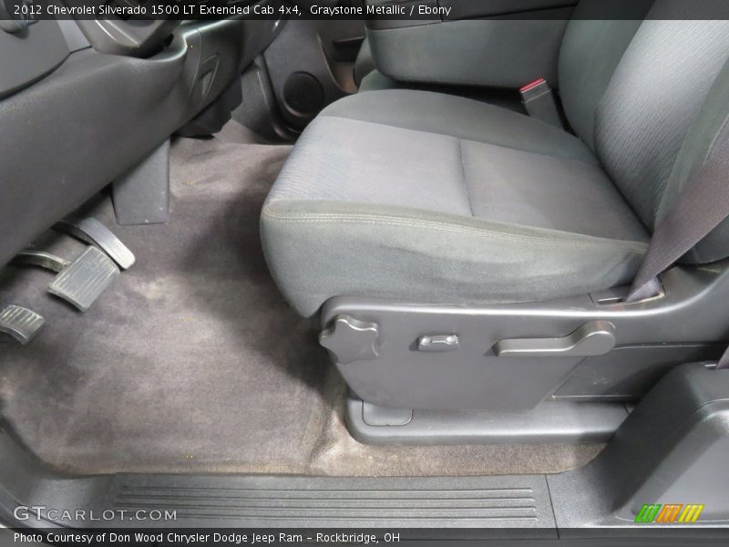 Graystone Metallic / Ebony 2012 Chevrolet Silverado 1500 LT Extended Cab 4x4