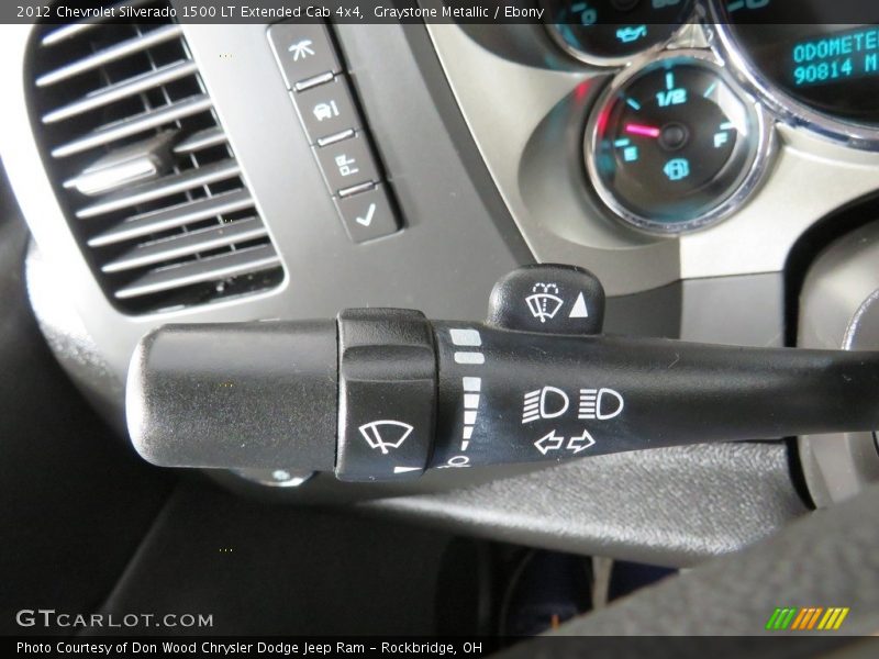 Graystone Metallic / Ebony 2012 Chevrolet Silverado 1500 LT Extended Cab 4x4