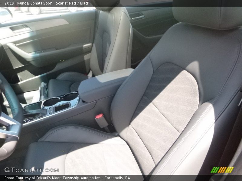 Scarlet Red / Black 2019 Hyundai Sonata Sport