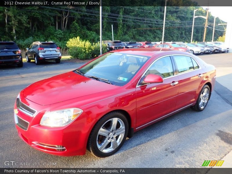 Crystal Red Tintcoat / Ebony 2012 Chevrolet Malibu LT