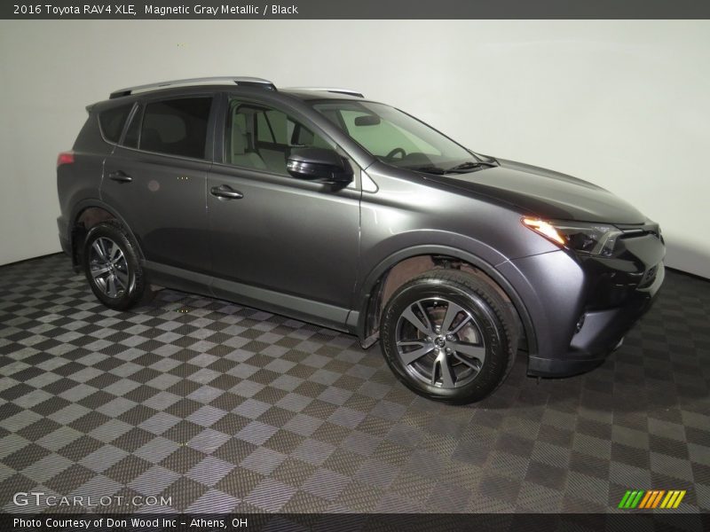 Magnetic Gray Metallic / Black 2016 Toyota RAV4 XLE
