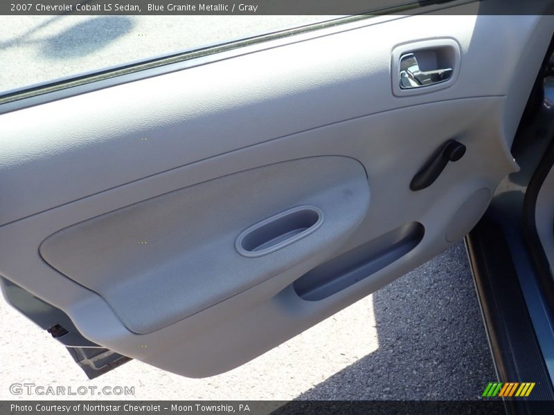 Blue Granite Metallic / Gray 2007 Chevrolet Cobalt LS Sedan