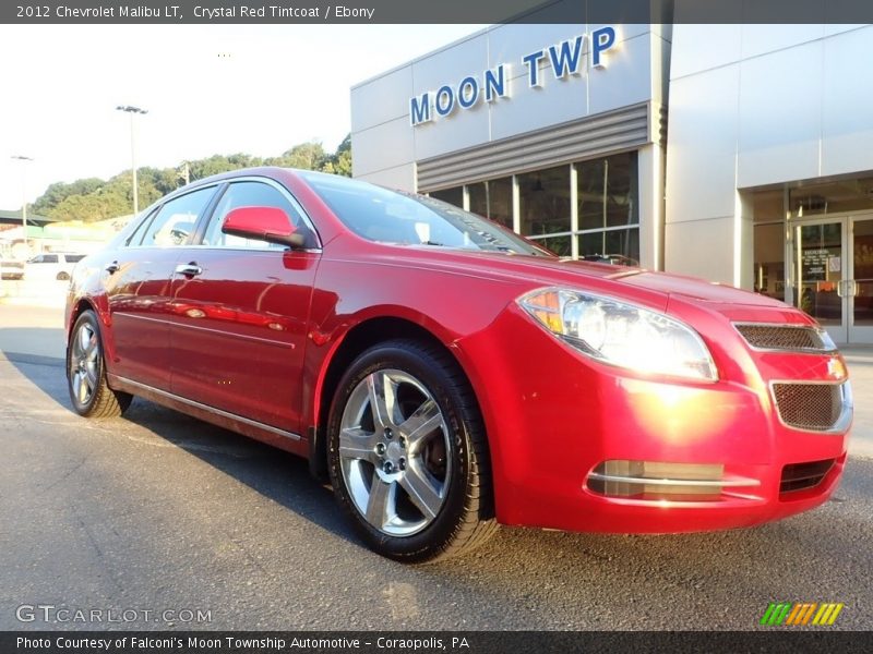 Crystal Red Tintcoat / Ebony 2012 Chevrolet Malibu LT