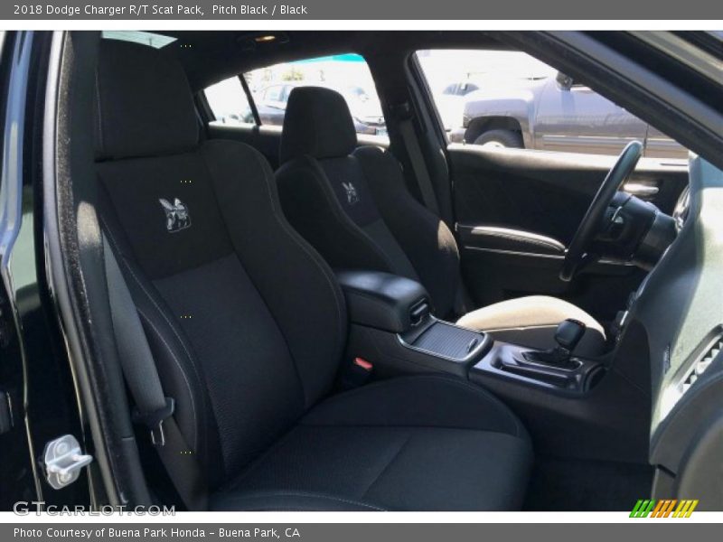 Pitch Black / Black 2018 Dodge Charger R/T Scat Pack