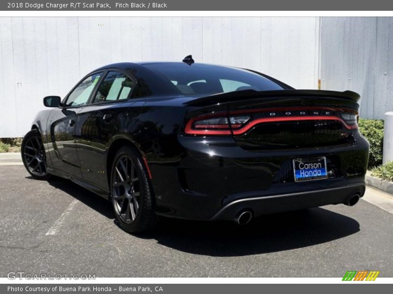 Pitch Black / Black 2018 Dodge Charger R/T Scat Pack