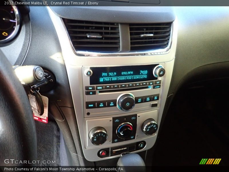 Crystal Red Tintcoat / Ebony 2012 Chevrolet Malibu LT