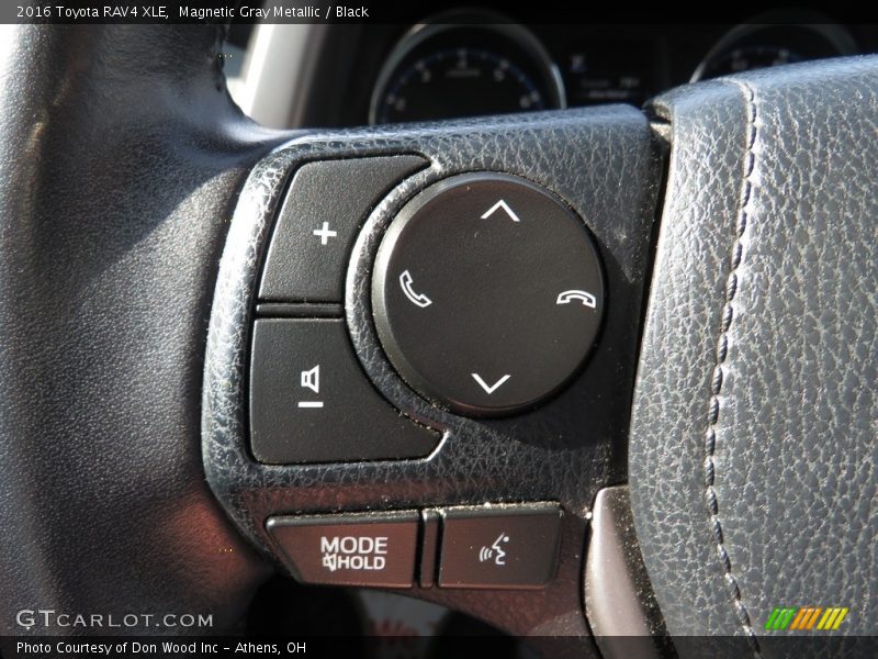 Magnetic Gray Metallic / Black 2016 Toyota RAV4 XLE