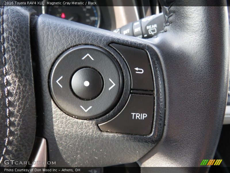 Magnetic Gray Metallic / Black 2016 Toyota RAV4 XLE