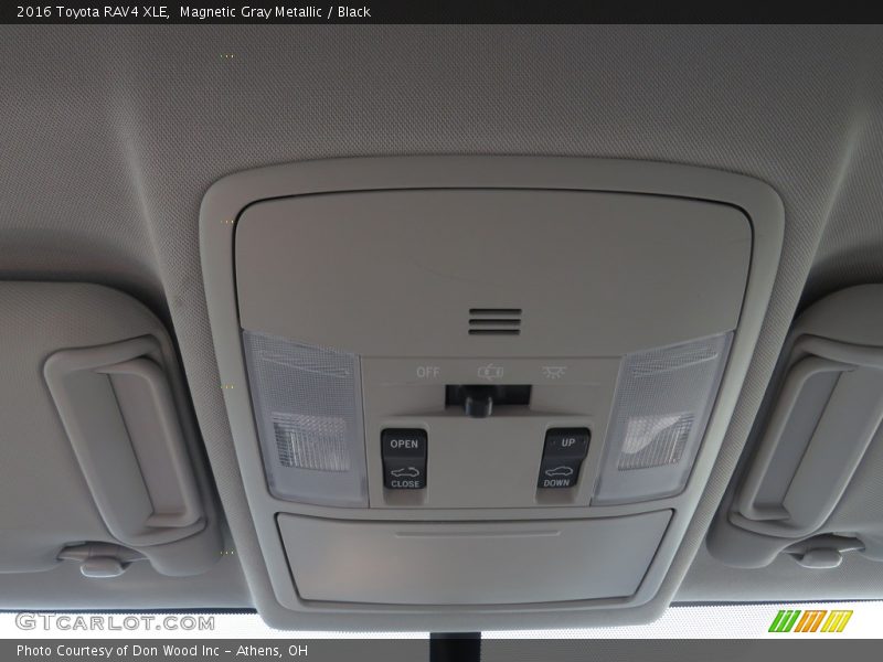 Magnetic Gray Metallic / Black 2016 Toyota RAV4 XLE
