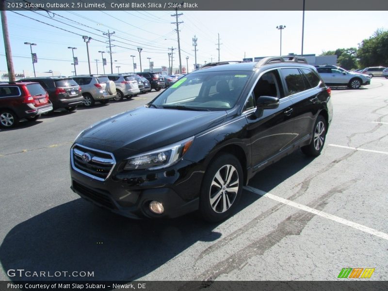 Crystal Black Silica / Slate Black 2019 Subaru Outback 2.5i Limited