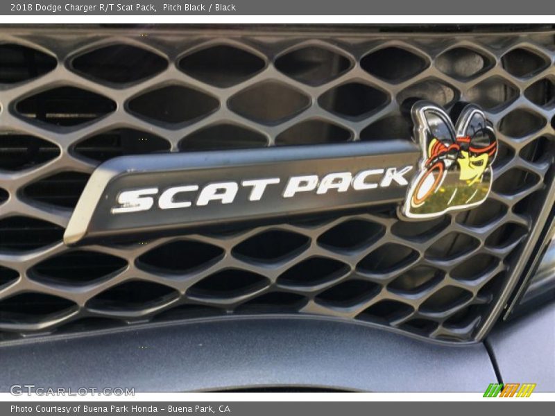 Pitch Black / Black 2018 Dodge Charger R/T Scat Pack