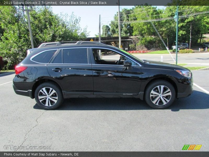 Crystal Black Silica / Slate Black 2019 Subaru Outback 2.5i Limited