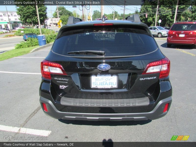 Crystal Black Silica / Slate Black 2019 Subaru Outback 2.5i Limited