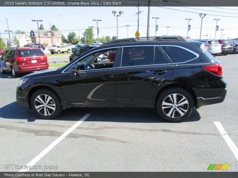 Crystal Black Silica / Slate Black 2019 Subaru Outback 2.5i Limited