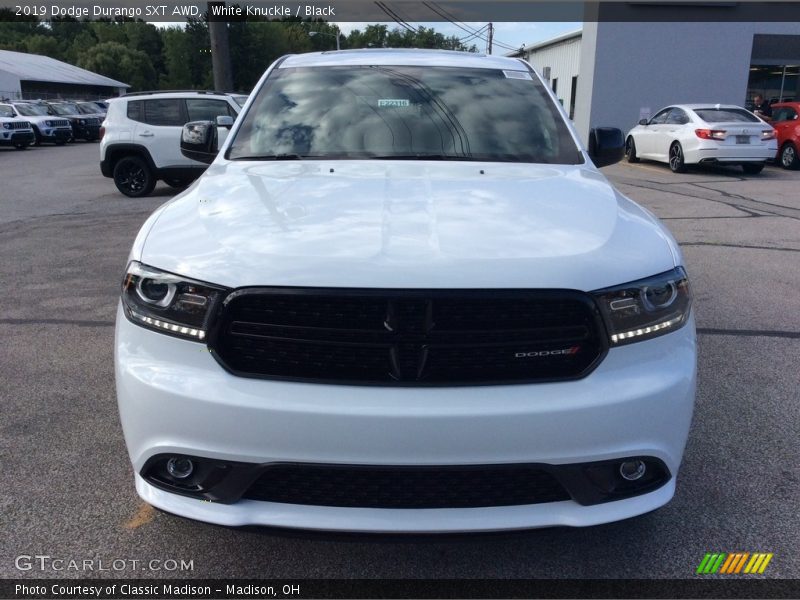 White Knuckle / Black 2019 Dodge Durango SXT AWD