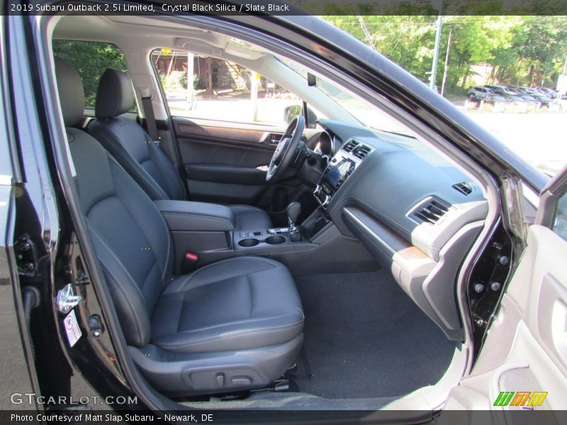 Crystal Black Silica / Slate Black 2019 Subaru Outback 2.5i Limited