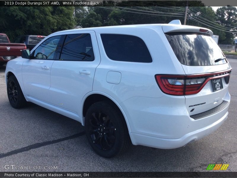 White Knuckle / Black 2019 Dodge Durango SXT AWD