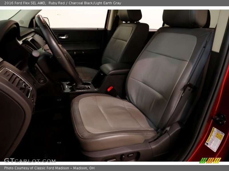 Ruby Red / Charcoal Black/Light Earth Gray 2016 Ford Flex SEL AWD
