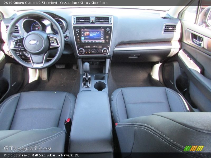 Crystal Black Silica / Slate Black 2019 Subaru Outback 2.5i Limited