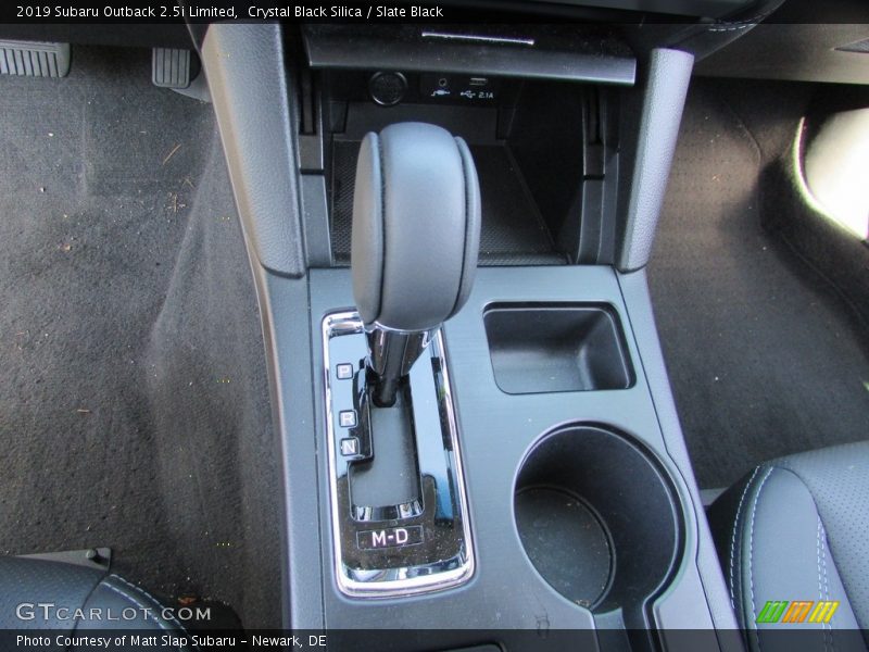 Crystal Black Silica / Slate Black 2019 Subaru Outback 2.5i Limited