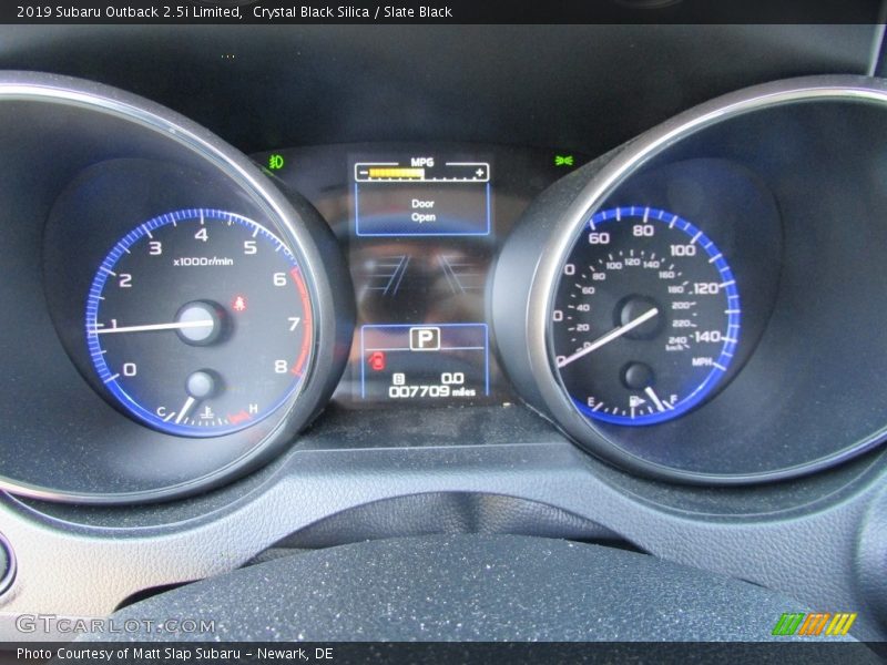Crystal Black Silica / Slate Black 2019 Subaru Outback 2.5i Limited