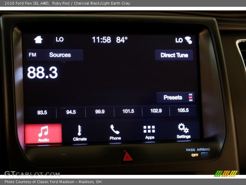 Ruby Red / Charcoal Black/Light Earth Gray 2016 Ford Flex SEL AWD