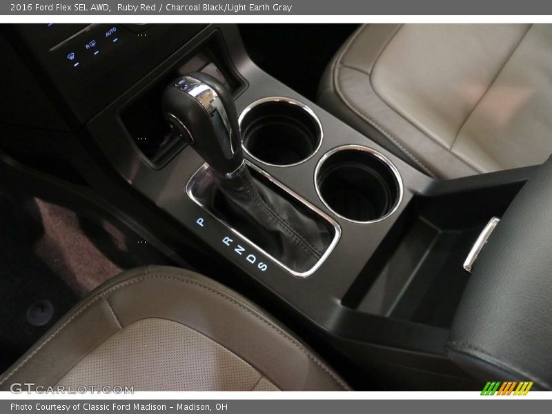 Ruby Red / Charcoal Black/Light Earth Gray 2016 Ford Flex SEL AWD