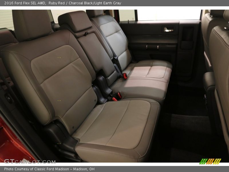 Ruby Red / Charcoal Black/Light Earth Gray 2016 Ford Flex SEL AWD