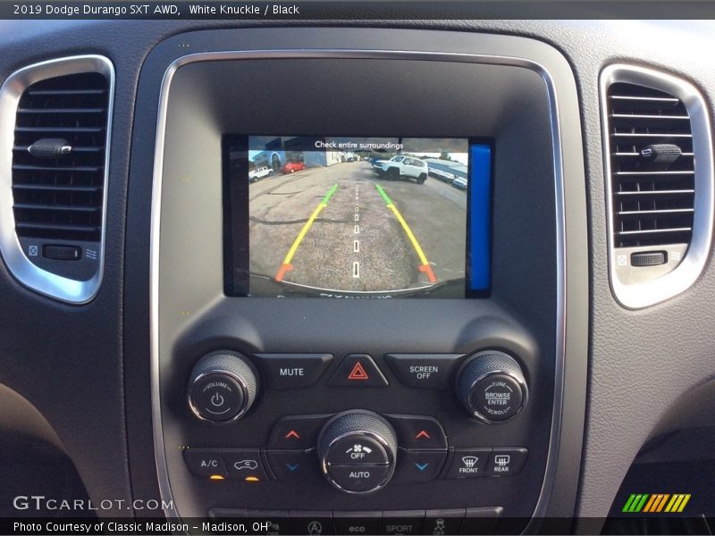 White Knuckle / Black 2019 Dodge Durango SXT AWD