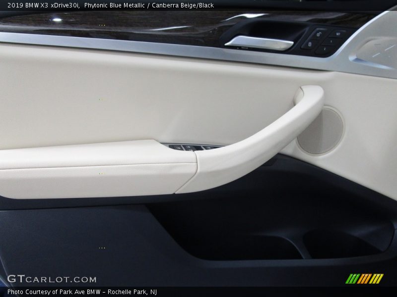 Phytonic Blue Metallic / Canberra Beige/Black 2019 BMW X3 xDrive30i