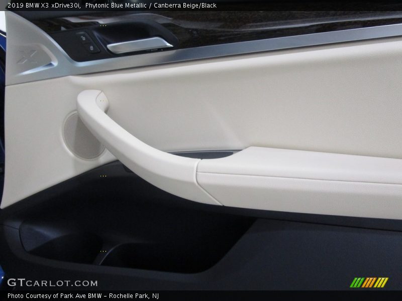 Phytonic Blue Metallic / Canberra Beige/Black 2019 BMW X3 xDrive30i