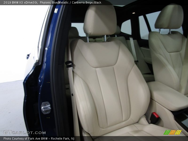 Phytonic Blue Metallic / Canberra Beige/Black 2019 BMW X3 xDrive30i
