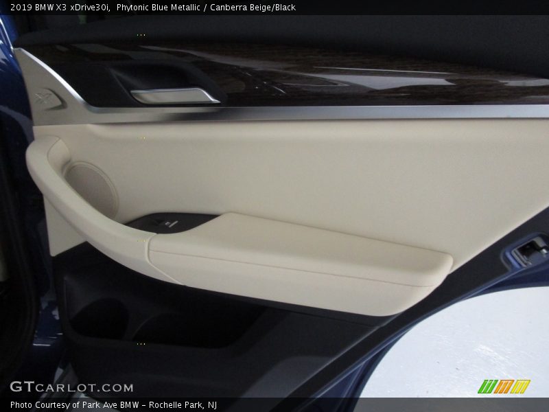 Phytonic Blue Metallic / Canberra Beige/Black 2019 BMW X3 xDrive30i