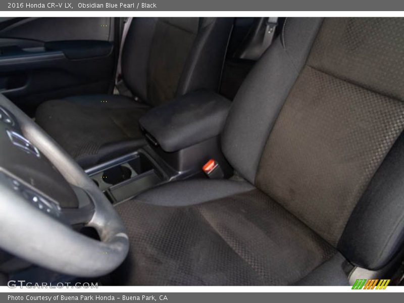 Obsidian Blue Pearl / Black 2016 Honda CR-V LX
