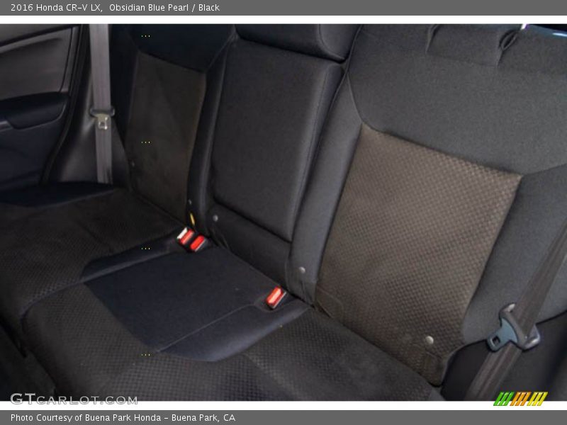 Obsidian Blue Pearl / Black 2016 Honda CR-V LX