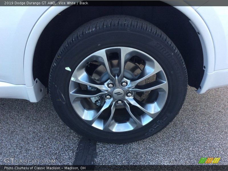 Vice White / Black 2019 Dodge Durango GT AWD