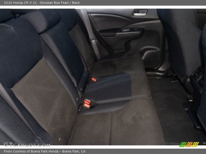 Obsidian Blue Pearl / Black 2016 Honda CR-V LX