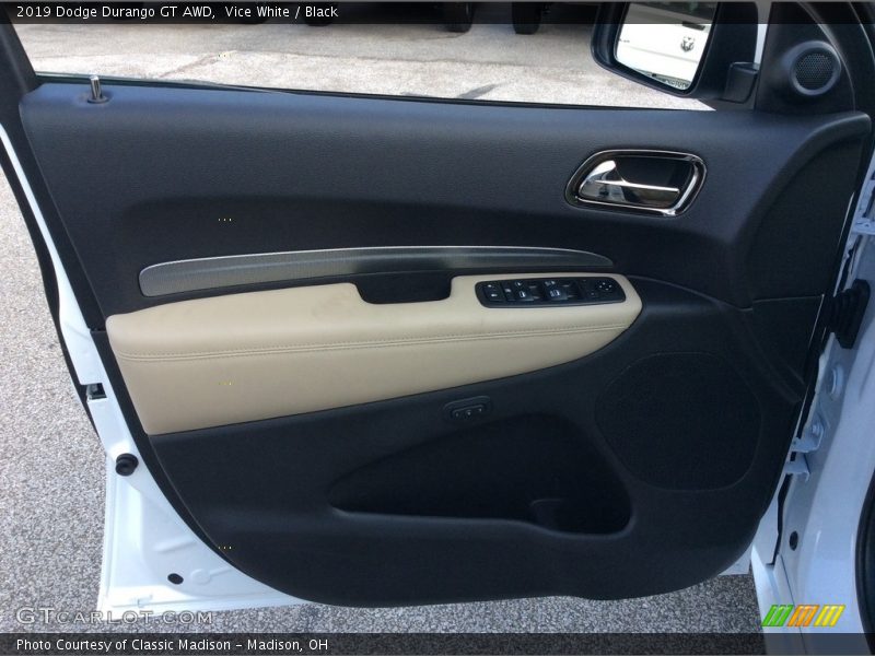 Vice White / Black 2019 Dodge Durango GT AWD