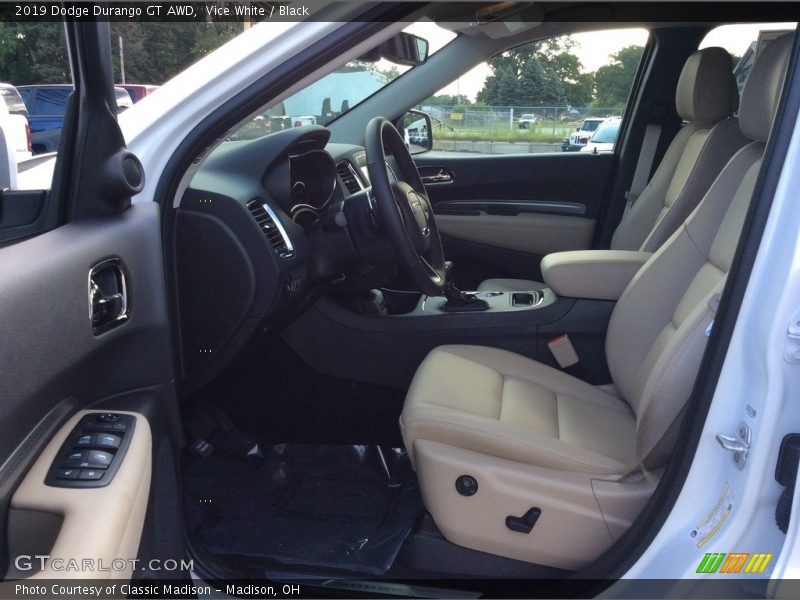 Vice White / Black 2019 Dodge Durango GT AWD
