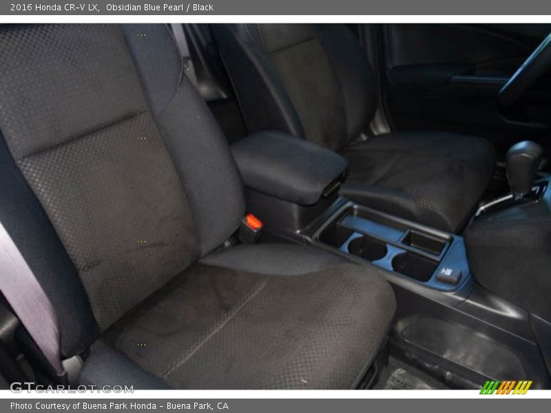 Obsidian Blue Pearl / Black 2016 Honda CR-V LX