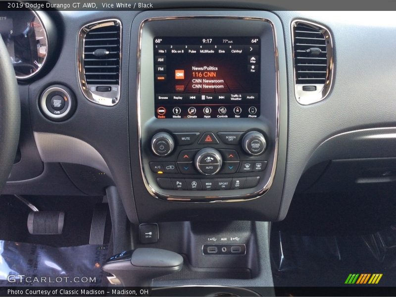 Vice White / Black 2019 Dodge Durango GT AWD