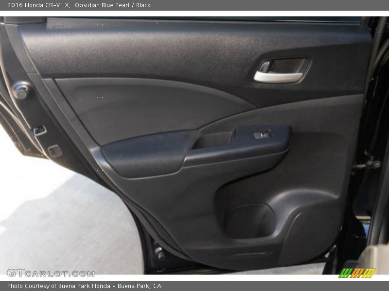 Obsidian Blue Pearl / Black 2016 Honda CR-V LX